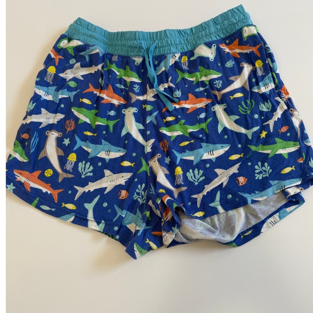 Little Sleepies Rad Reef Pajama Shorts Women Medium